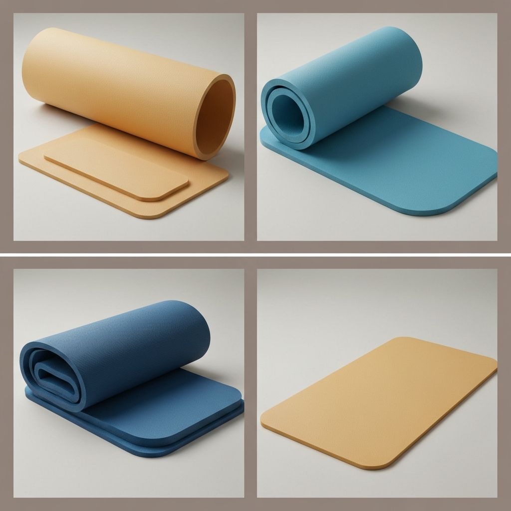 Rodzaje mat do ćwiczeń